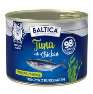BALTICA Excellent Tuna with chicken - nassfutter für Katzen - 185g