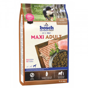 BOSCH Maxi Adult - Trockenfutter für Hunde - 3 kg