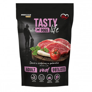 BIOFEED Tasty Dogs Life Veal - Nassfutter für Hunde - 150g