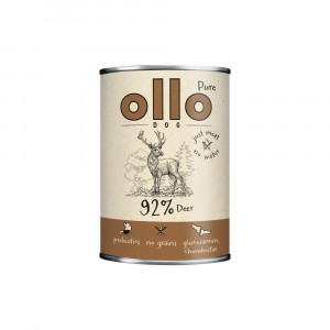 OLLO Pure Hirsch – Nassfutter für Hunde – 850 g