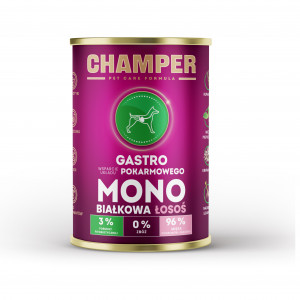 CHAMPER Gastro Salmon - Nassfutter für Hunde - 400g