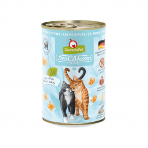 GRANATAPET DeliCATessen Salmon and turkey - nassfutter für Katzen - 400g