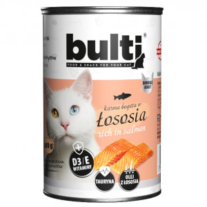 BULTI Rich in salmon - nassfutter für Katzen - 400g