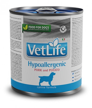 FARMINA Vet Life Hypoallergenic Pork & Potato - Nassfutter für Hunde - 300 g