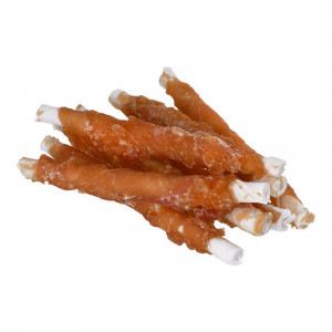 PETITTO Mit Hähnchen umwickelte Essstäbchen - Hundeleckerli - 500 g