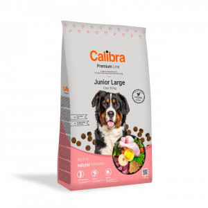 CALIBRA Premium Line Junior Large Chicken - trockenfutter für Hunde - 12kg