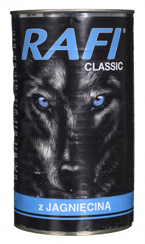 DOLINA NOTECI Rafi Classic mit Lamm - Nassfutter für Hunde 1240 g