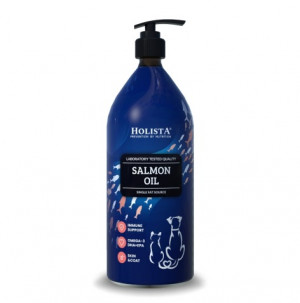 HOLISTA Salmon oil - nahrungsergänzungsmittel für hunde und katzen - 1000ml