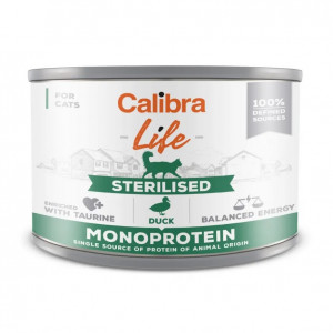 CALIBRA Cat Life Sterilised Duck - nassfutter für Katzen - 200g