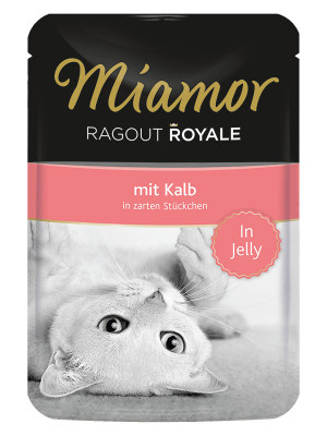 MIAMOR Ragout Royale in Jelly mit Kalb - 100g
