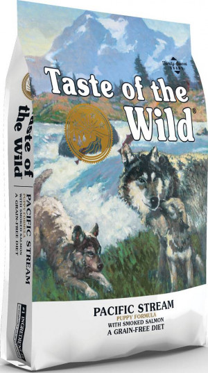 TASTE OF THE WILD Pacific Stream Puppy - Trockenfutter für Hunde - 12,2 kg