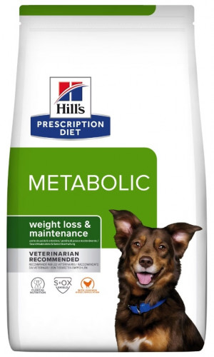 HILL'S PRESCRIPTION DIET Canine Metabolic Hundetrockenfutter Huhn 12 kg