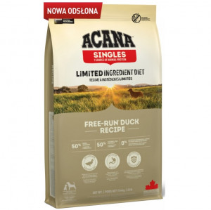 ACANA Singles Free-Run Duck - trockenfutter für Hunde - 11,4kg
