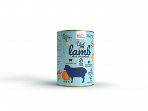 SYTA MICHA Chef Junior Lamm mit Gemüse - Nassfutter für Hunde - 400g