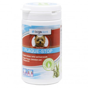 BOGAR Plaque-stop - pulver zur unterstützung der mundhygiene für hunde – 70 g