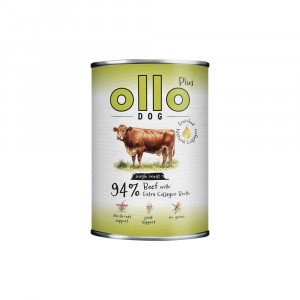 OLLO Plus Collagen Beef - Nassfutter für Hunde - 400g