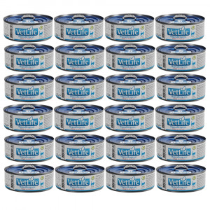 FARMINA Vet Life Hypoallergenic Pork & Potato - Nassfutter für Katzen - 24x85 g