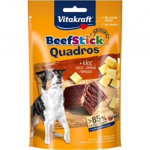VITAKRAFT Beef Stick Quadros Cheese - leckerli für hunde - 70 g