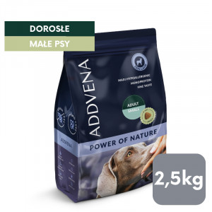 ADDVENA Power of Nature Adult Small Lamb - trockenfutter für Hunde - 2,5kg