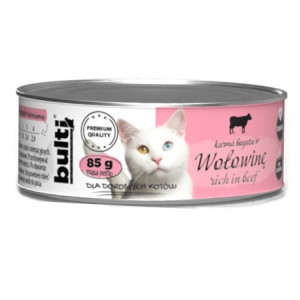 BULTI Rich in beef - nassfutter für Katzen - 85g