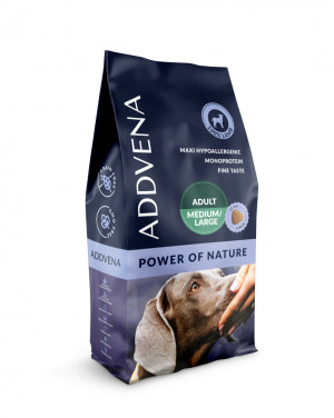 ADDVENA Power of Nature Adult Medium/Large Lamb - trockenfutter für Hunde - 10kg