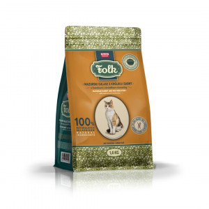 FOLK Masurian-style rabbit and roe deer stew with beets and cranberries - trockenfutter für Katzen - 1,6kg