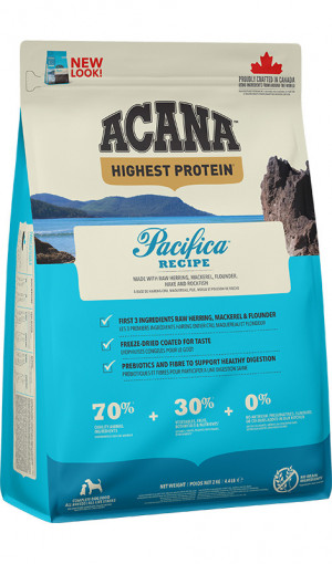 ACANA Highest Protein Pacifica Dog - Trockenfutter für Hunde - 2 kg