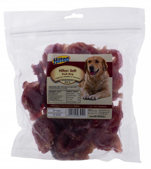 HILTON Soft duck rings - Hundeleckerli - 500 g