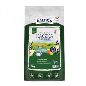 BALTICA Smaki regionów Small breeds Duck with pear - trockenfutter für Hunde - 6kg