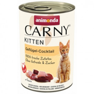 ANIMONDA Carny Kitten Poultry Cocktail - Nassfutter für Katzen - 400 g