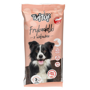 TUF TUF Meaty sticks with beef - leckerli für hunde - 70g