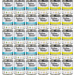 DOLINA NOTECI Premium MIX 2 příchutě – Nassfutter für Hunde – 30×800g