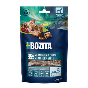 BOZITA Meaty bites Reindeer and duck - leckerli für hunde - 70g