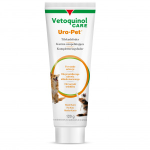 VETOQUINOL Uro-Pet - harnansäuernde paste für hund und katze – 120g