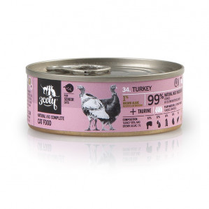 3COTY Turkey Senior - nassfutter für Katzen - 80g