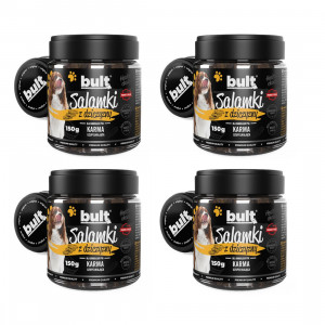 BULT Venison salametti - leckerli für hunde - 4x150g
