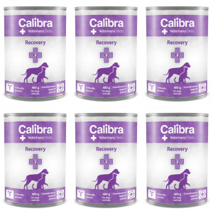 CALIBRA VD Dog & Cat Recovery - Nassfutter für Hunde und Katzen - 6×400g