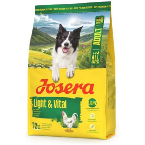 JOSERA Adult Light & Vital - trockenfutter für Hunde - 3kg