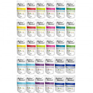 DOLINA NOTECI Premium MIX Geschmacksrichtungen - Nassfutter für Hunde - 30x150 g