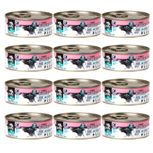 3COTY Turkey Struvite care - nassfutter für Katzen - 12x80g