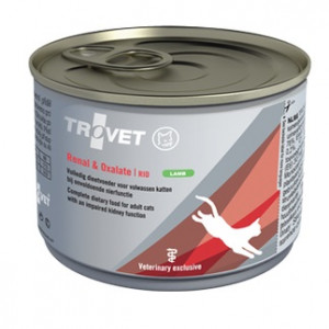 TROVET Renal & Oxalate RID Lamb - nassfutter für Katzen - 200g