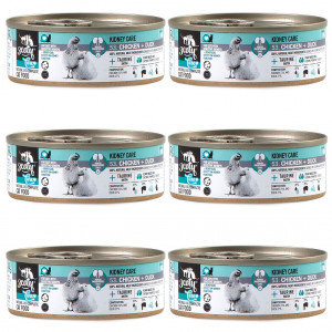 3COTY Chicken with duck Kidney care - nassfutter für Katzen - 6x80g