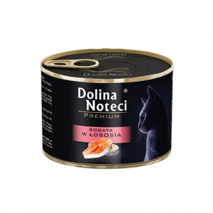 Dolina Noteci Premium reich an Lachs - Nassfutter für Katzen - 185g