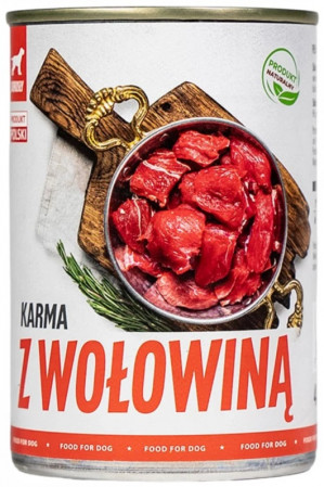 TUF TUF Beef food - Nassfutter für Hunde - 800 g