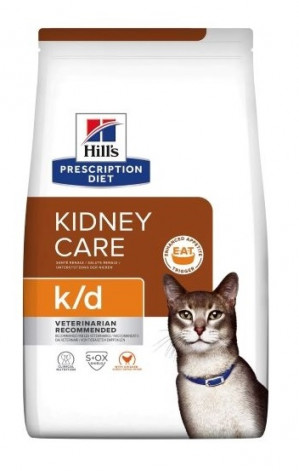 HILL'S PRESCRIPTION DIET Feline k/d Kidney Care Katzentrockenfutter Huhn 3 kg