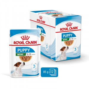 ROYAL CANIN Mini Puppy - Nassfutter für Hunde - 12x85g