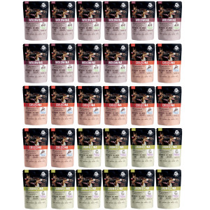 PET REPUBLIC Adult MIX 3 Sorten - Nassfutter für Hunde - 30x500 g