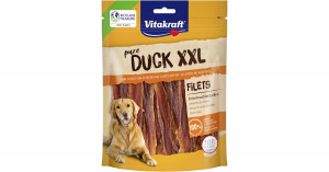 VITAKRAFT Entenfilets XXL – Leckerbissen für Hunde – 250g