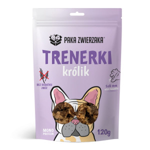 PAKA ZWIERZAKA Rabbit - leckerli für hunde - 120g