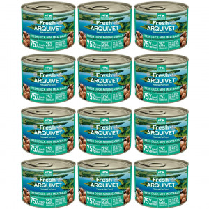 ARQUIVET Fresh Duck Mini Meatballs - Nassfutter für Hunde - 12x200g